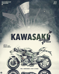 Kawasaki Ninja H2: Built Beyond Belief - Art Print