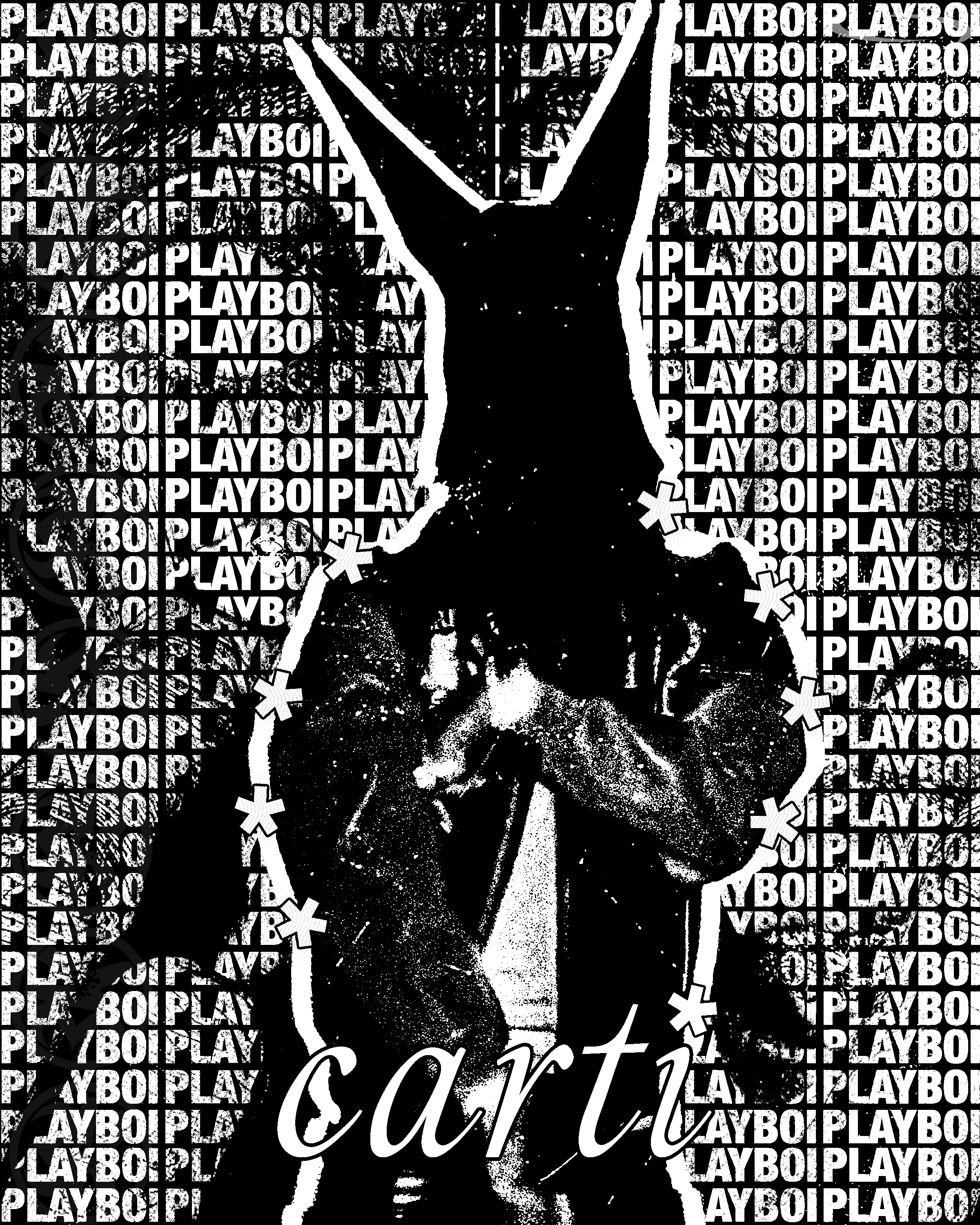 PLAYBOI CARTI: B&W